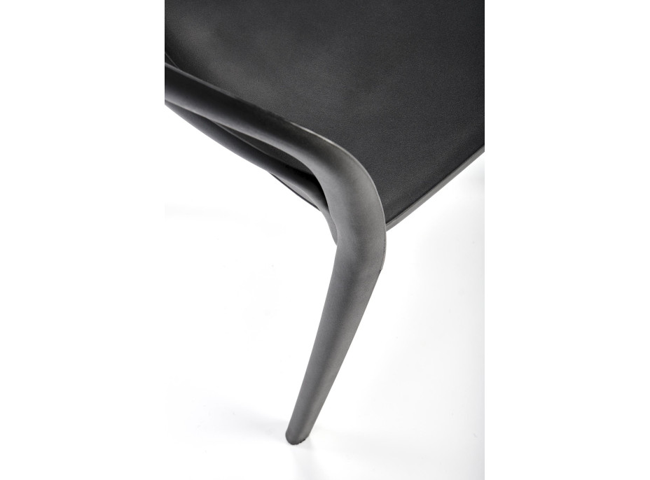 Zahradní plastová židle REBEKA - černá
