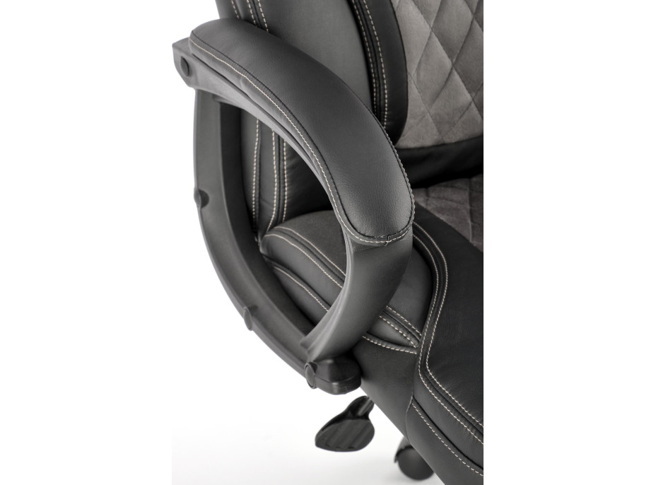 Kancelářská židle GANDALF - černá/šedá