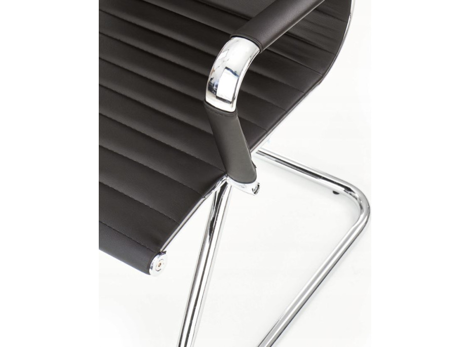 Kancelářská židle PRESTIGE SKID - černá