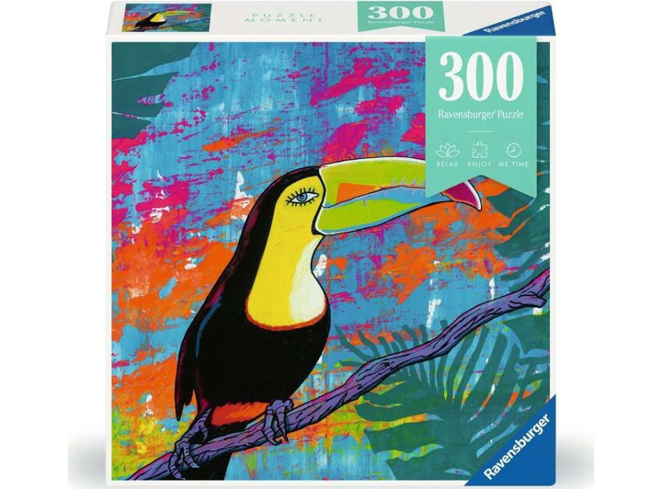 RAVENSBURGER Puzzle Moment: Magický tukan 300 dílků