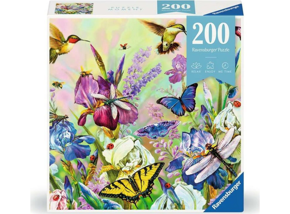 RAVENSBURGER Puzzle Moment: Rozkvetlá louka 200 dílků