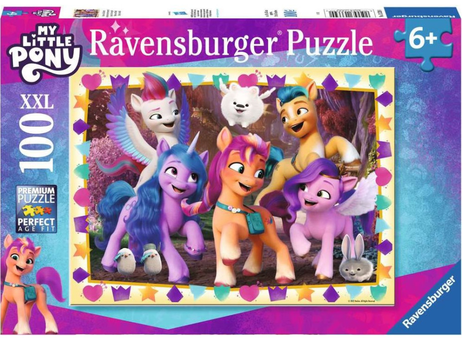 RAVENSBURGER Puzzle My Little Pony XXL 100 dílků