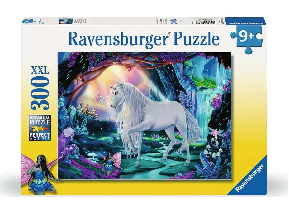 RAVENSBURGER Puzzle Mystický jednorožec XXL 300 dílků