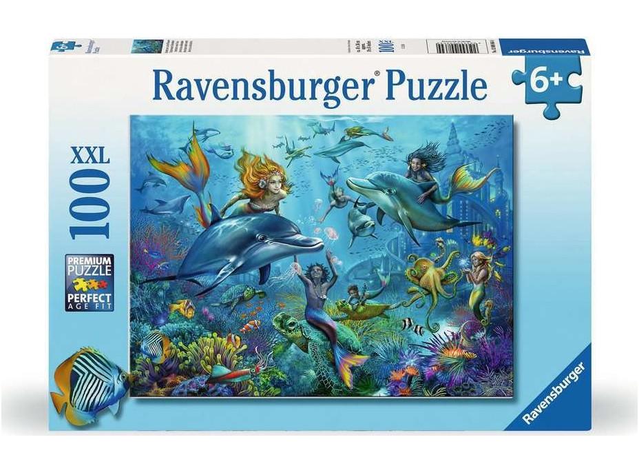 RAVENSBURGER Puzzle Podmořské dobrodružství XXL 100 dílků