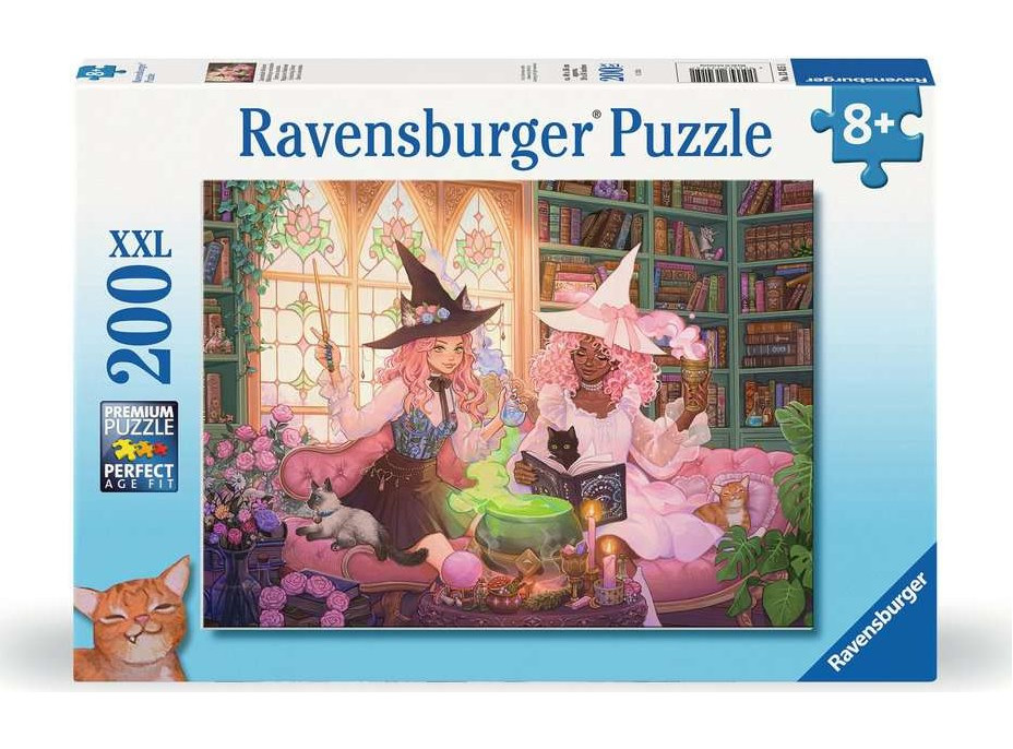 RAVENSBURGER Puzzle Začarovaná knihovna XXL 200 dílků