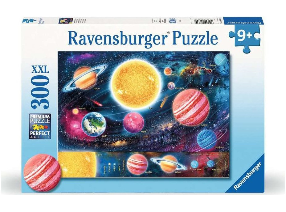 RAVENSBURGER Puzzle Sluneční soustava XXL 300 dílků