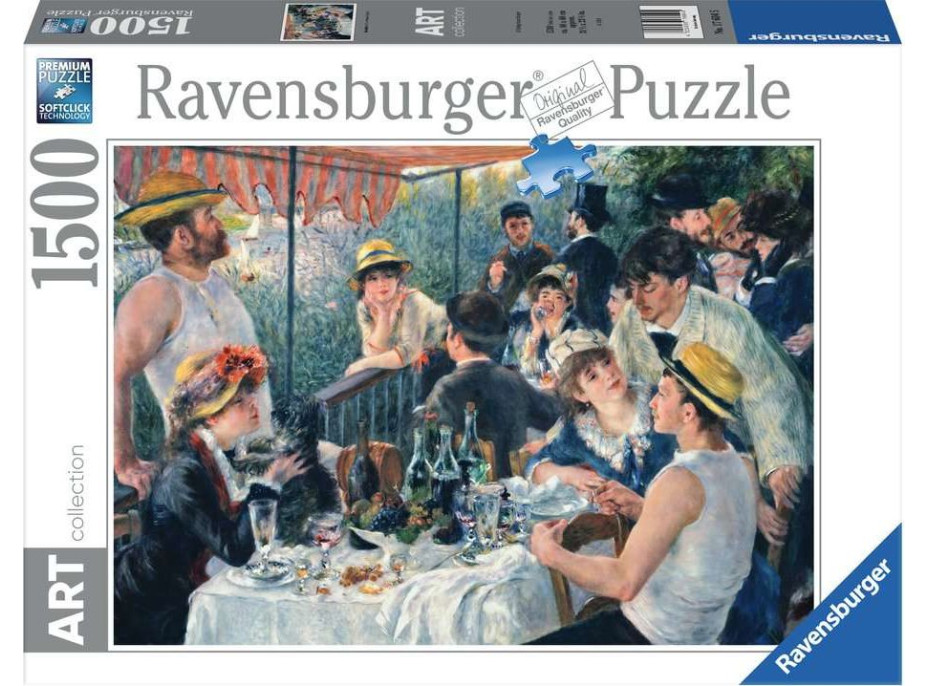 RAVENSBURGER Puzzle Snídaně veslařů 1500 dílků