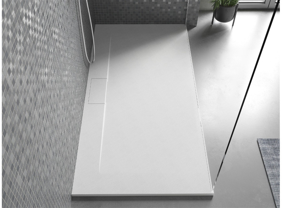 Sprchová SMC vanička MEXEN EGON 80x200 cm - bílá, 4R108020