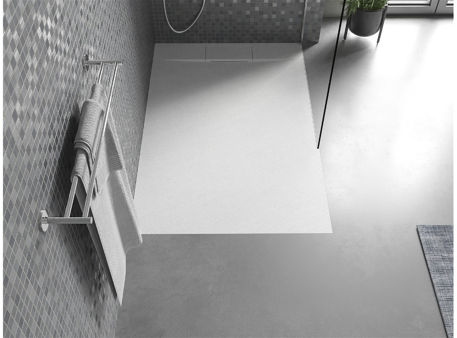 Sprchová SMC vanička MEXEN OTTO 70x140 cm - bílá, 4N107014