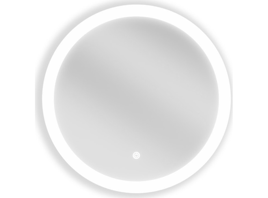 Kulaté zrcadlo MEXEN ORO 50 cm - s LED podsvícením a vyhříváním, 9824-050-050-611-00