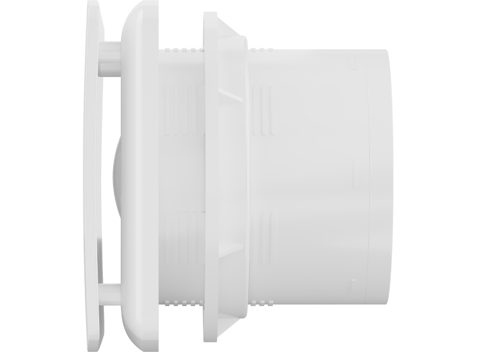Koupelnový ventilátor MEXEN AXS 120 se zpětnou klapkou a senzorem vlhkosti - bílý, W9601-125H-00