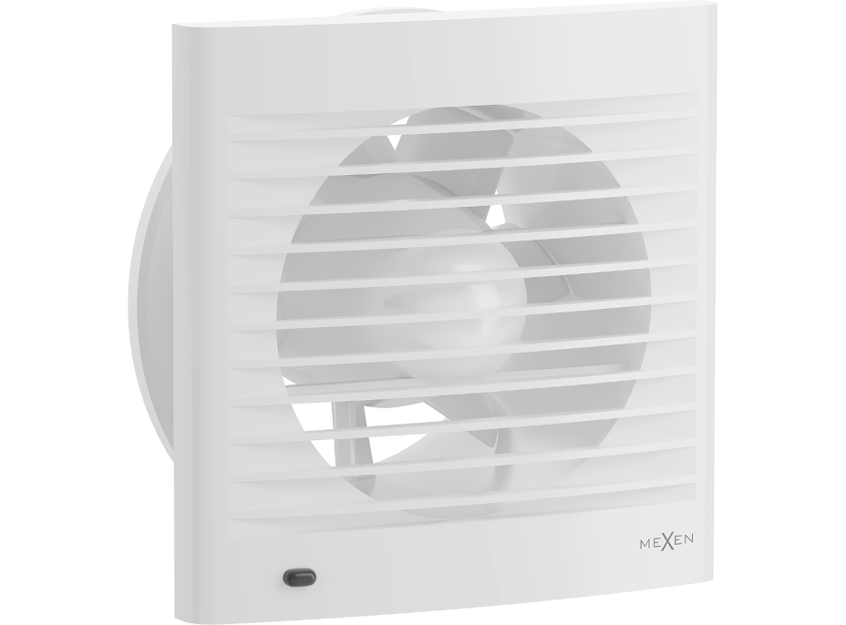 Koupelnový ventilátor MEXEN EXS 120 se zpětnou klapkou - bílý, W9604-125-00