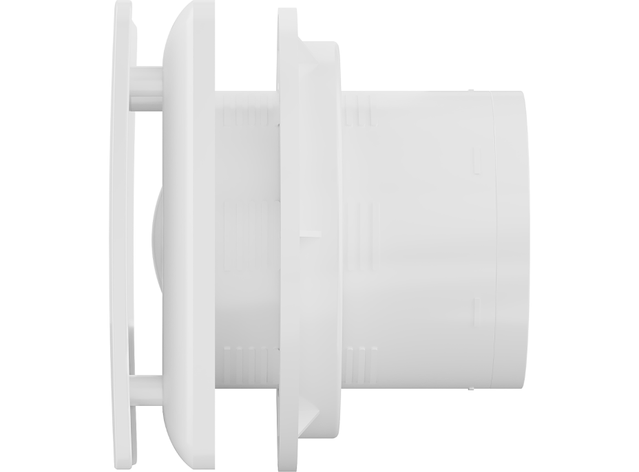 Koupelnový ventilátor MEXEN AXS 100 se zpětnou klapkou, časovačem a senzorem pohybu - bílý, W9601-100S-00