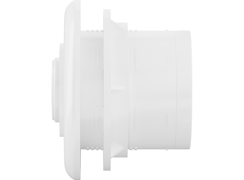 Koupelnový ventilátor MEXEN WXR 100 se zpětnou klapkou - bílý, W9605-100-00