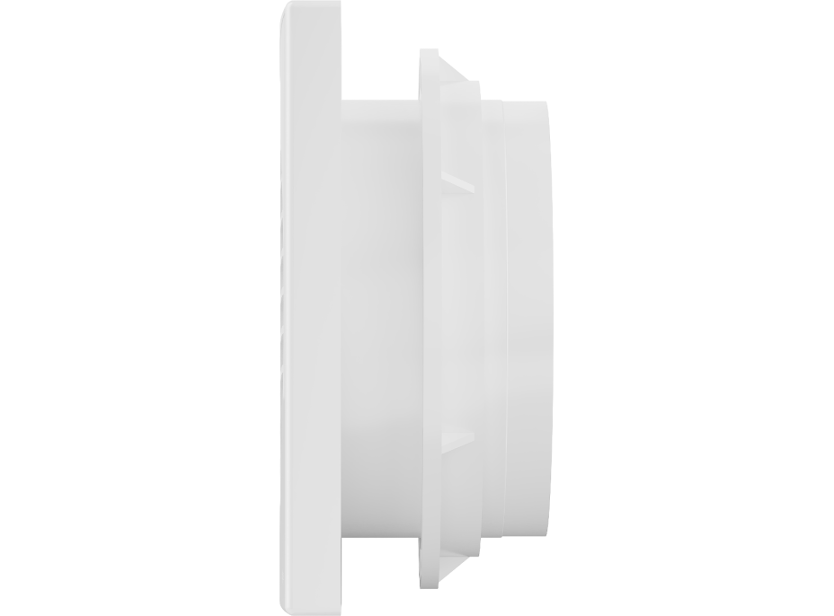 Koupelnový ventilátor MEXEN DXS 150 se zpětnou klapkou - bílý, W9603-150-00
