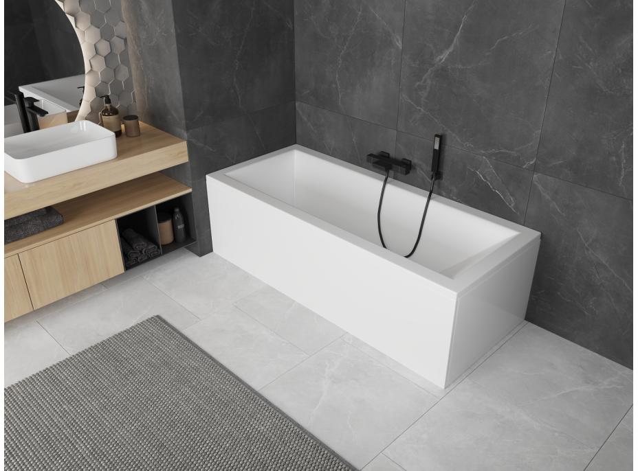 Akrylový boční panel pro vany k zabudování MEXEN 120 cm, 55099-120