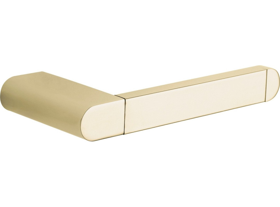 Držák toaletního papíru MEXEN ADOX rovný - kovový - zlatý, 7018233-50