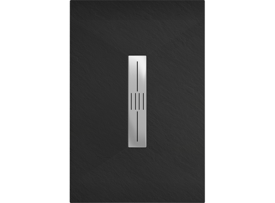 Sprchová SMC vanička MEXEN TORO 70x120 cm - černá, 43707012