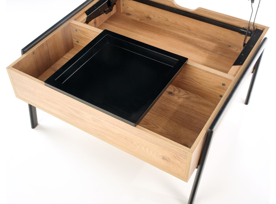 Konferenční stolek PODIUM - přírodní/černý