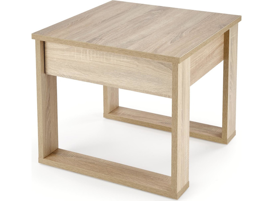 Konferenční stolek NELA čtverec - dub sonoma