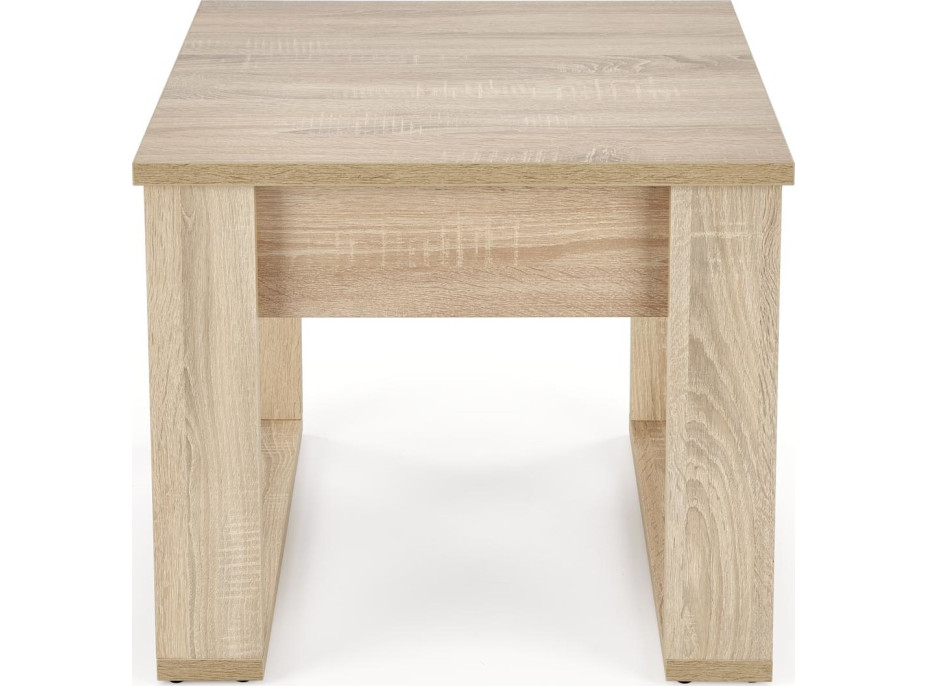Konferenční stolek NELA čtverec - dub sonoma