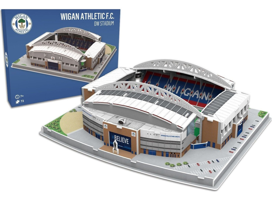 STADIUM 3D REPLICA 3D puzzle Stadion DW - Wigan Athletic 73 dílků