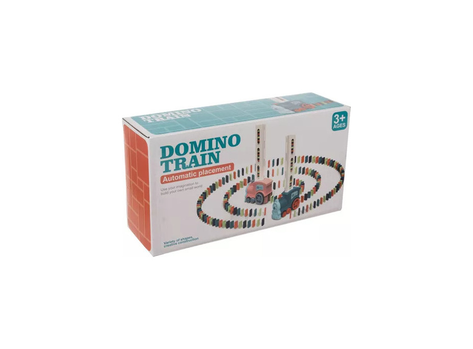Stavěcí vláček - domino - 60 ks