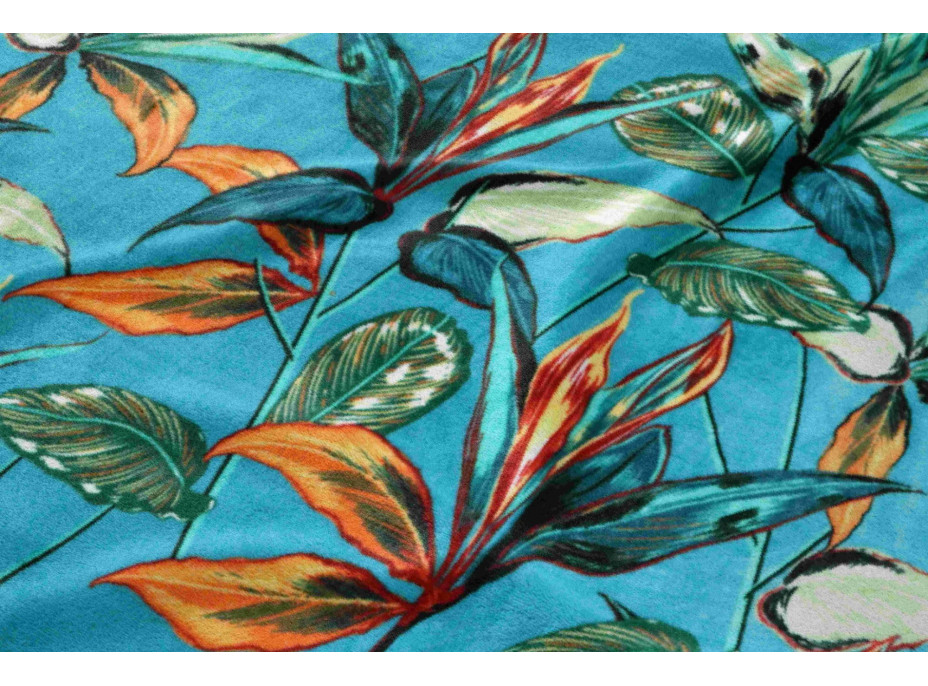 Deka přehoz BOTANIC Jungle 130x170 cm - zelená