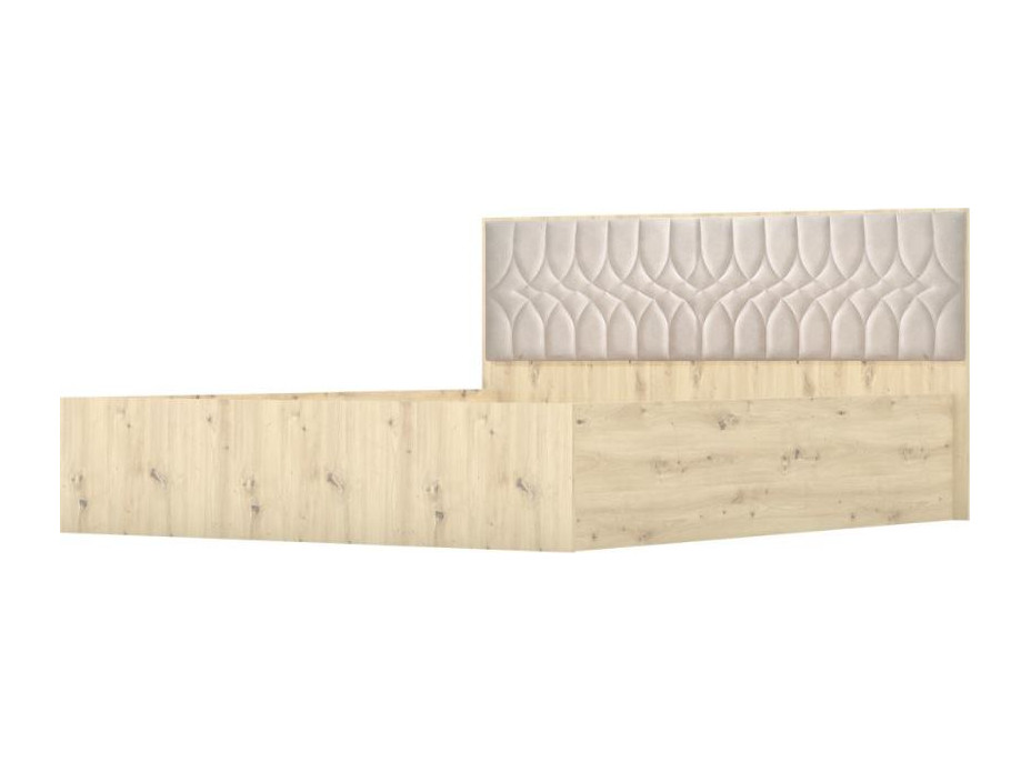 Postel MARCIA s úložným prostorem 200x160 cm - dub artisan