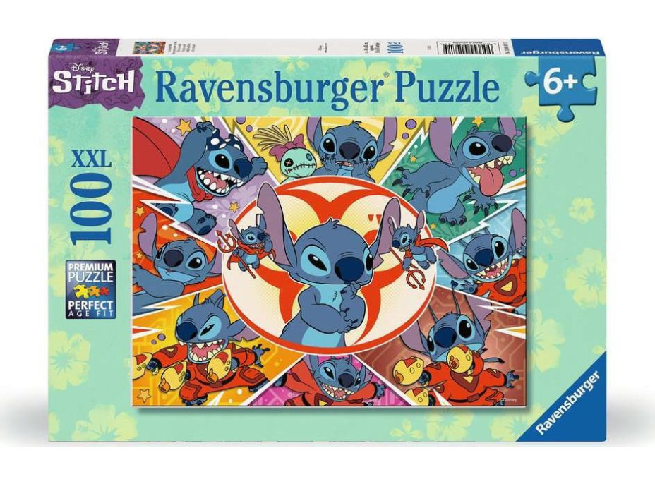 RAVENSBURGER Puzzle Stitch XXL 100 dílků