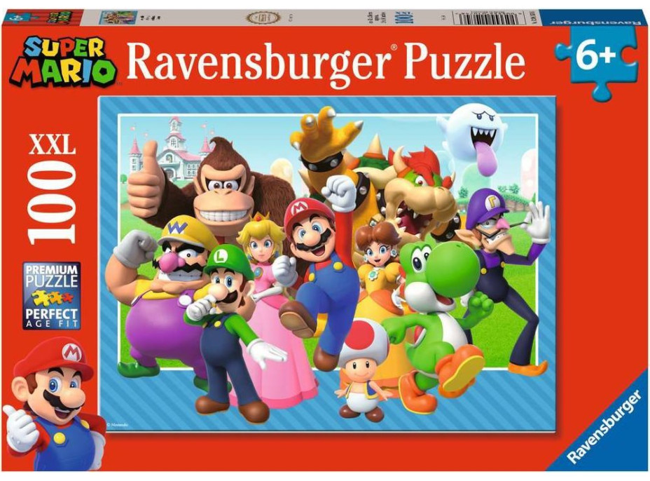 RAVENSBURGER Puzzle Super Mario XXL 100 dílků