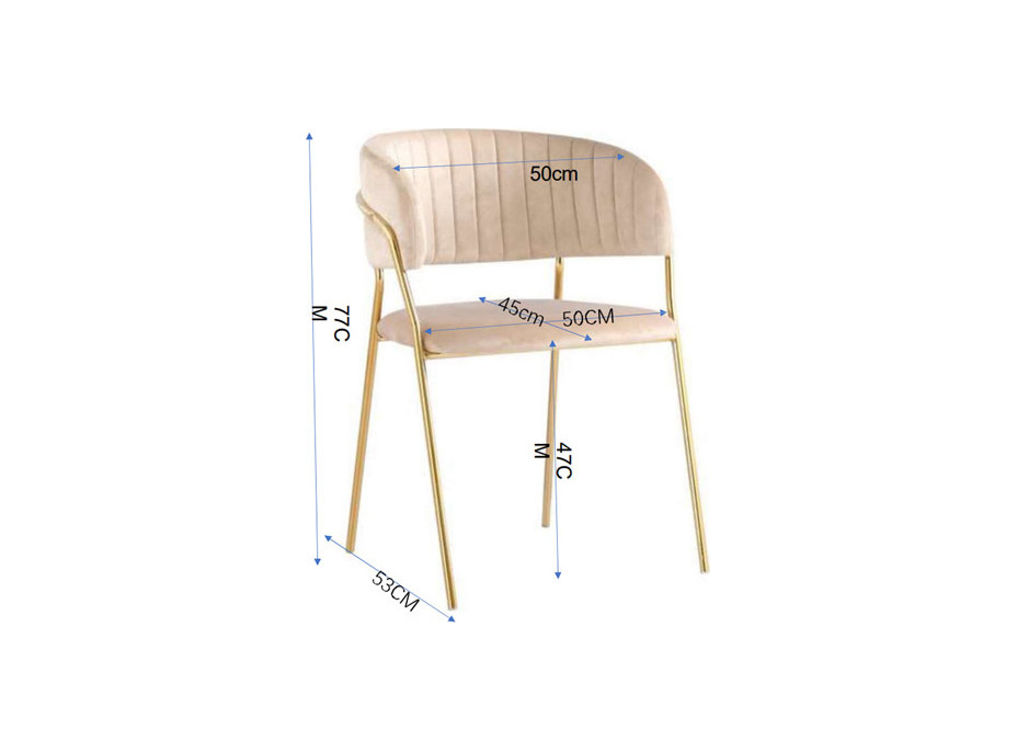 Jídelní židle SOFI - šedá