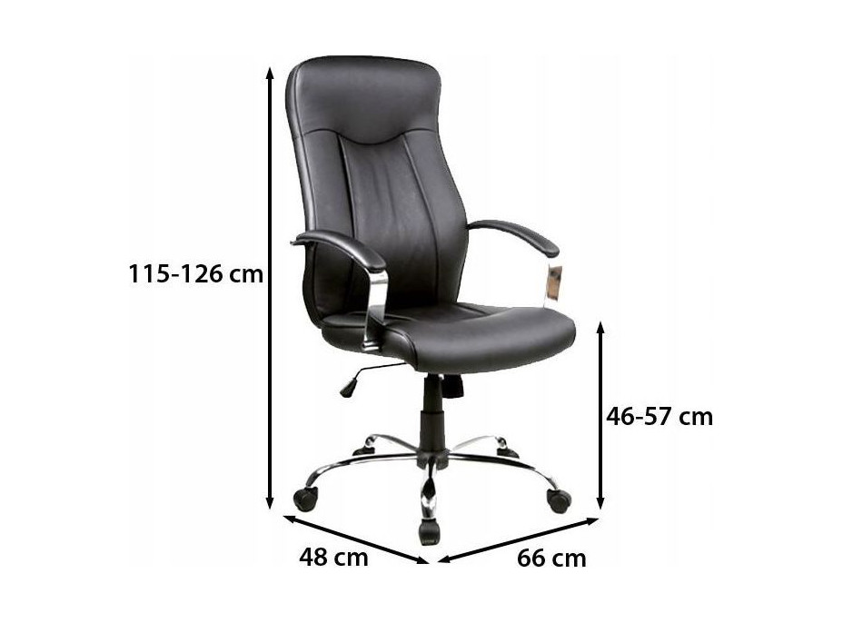 Kancelářská židle UNITY - černá