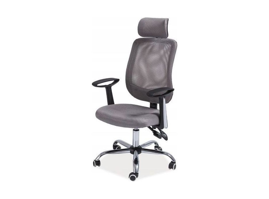 Kancelářská židle ALORA - šedá