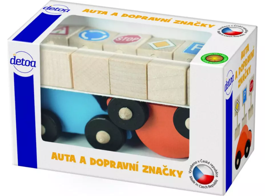 TEDDIES Autíčka s dopravními značkami