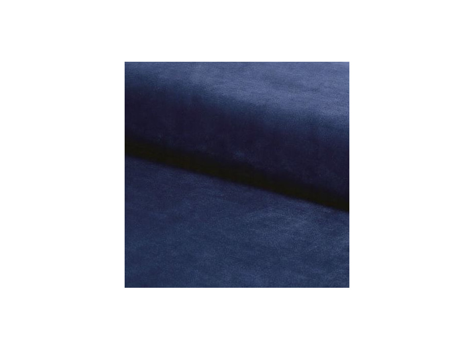 Jídelní křesílko LILIA Velvet - tmavě modré/černé