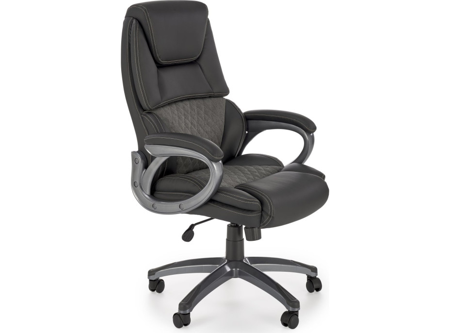 Kancelářská židle STEVEN - černá/šedá