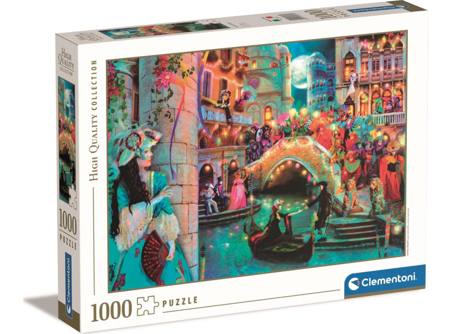 CLEMENTONI Puzzle Měsíc karnevalu 1000 dílků