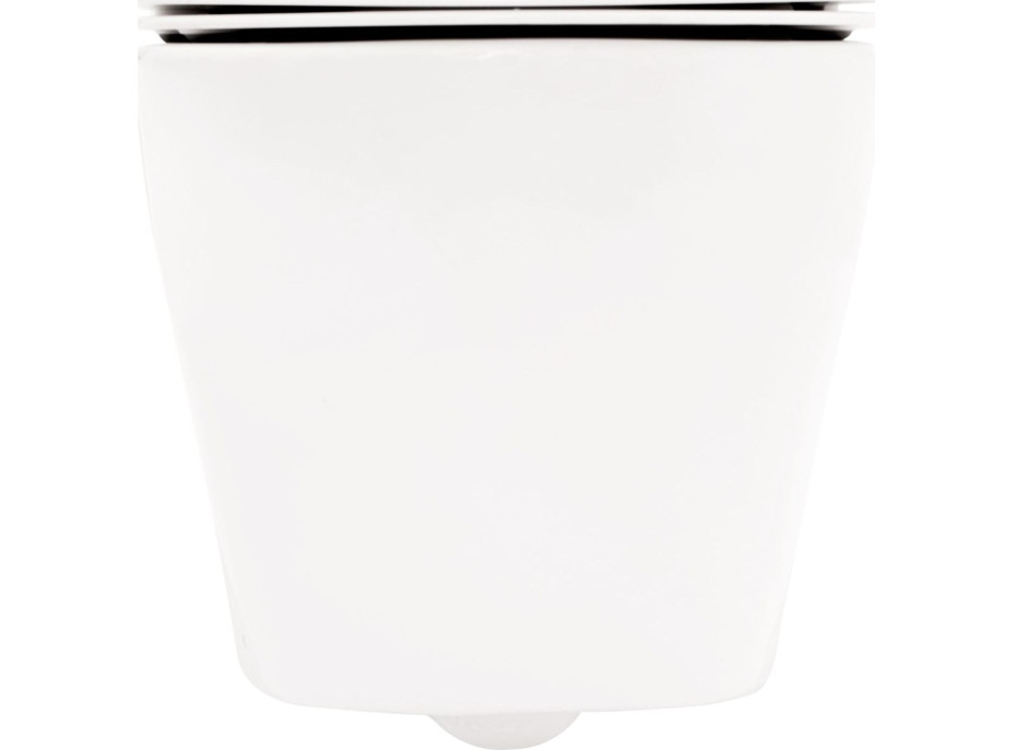 Závěsné WC Rea CARLO mini tornado rimless + Duroplast sedátko slim N
