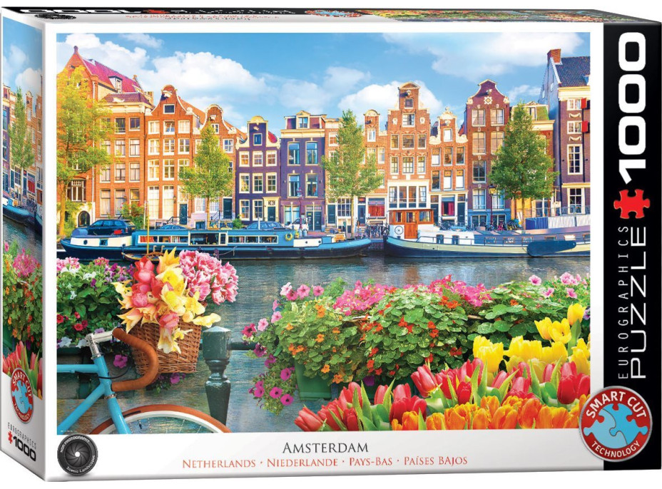 EUROGRAPHICS Puzzle Amsterdam, Nizozemsko 1000 dílků
