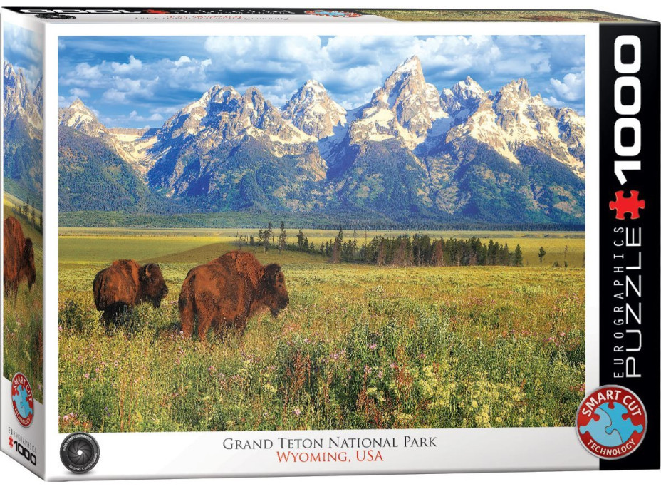 EUROGRAPHICS Puzzle Národní park Grand Teton 1000 dílků