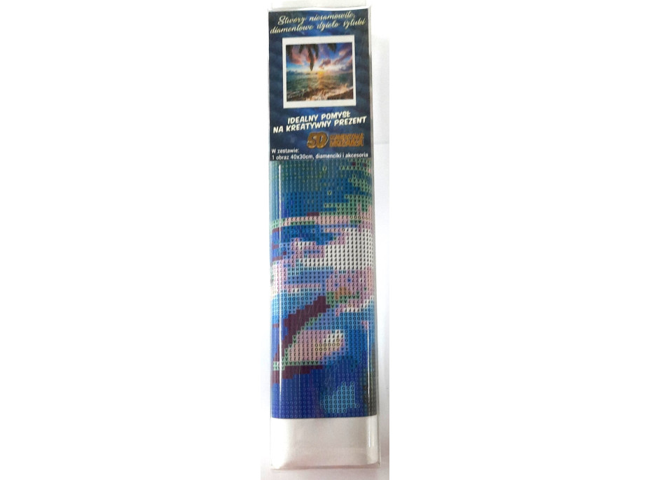 Norimpex Diamantové malování Západ slunce v ráji 30x40 cm