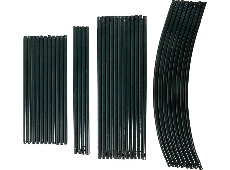 Zahradní kovová pergola 240 cm - oblouk