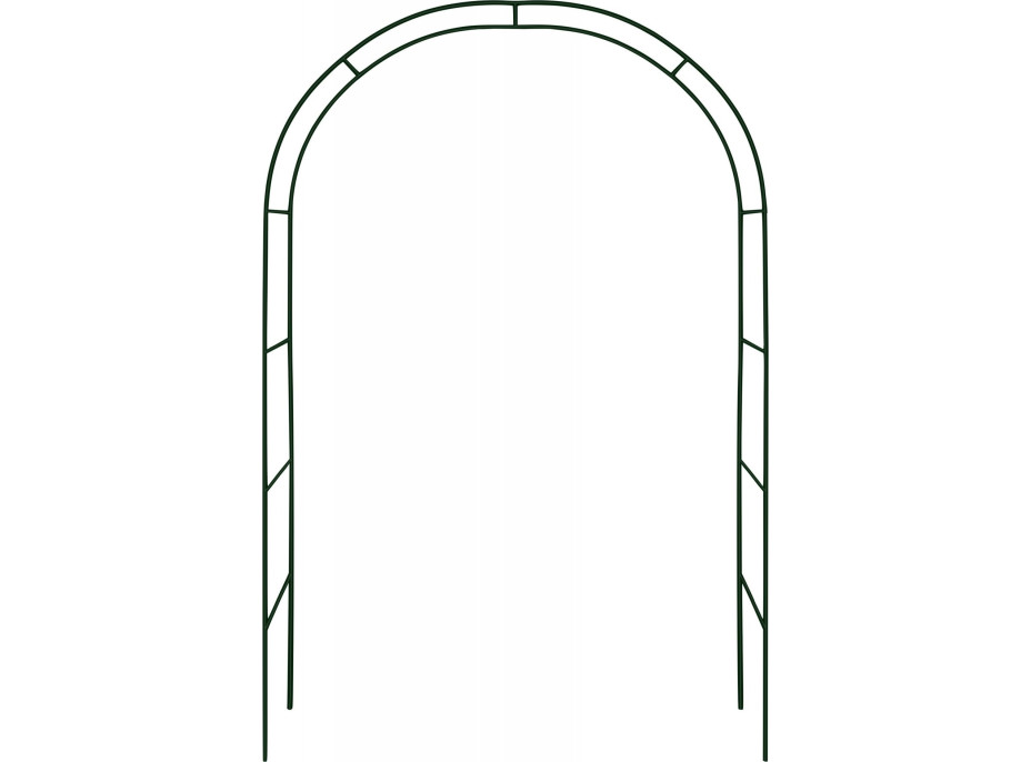 Zahradní kovová pergola 240 cm - oblouk