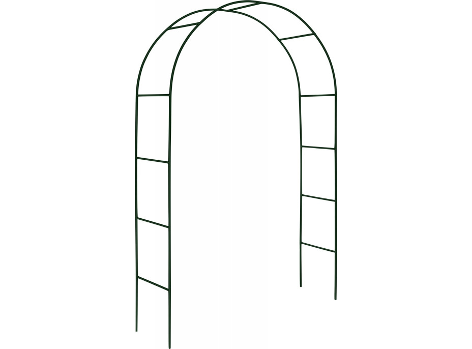 Zahradní kovová pergola 240 cm - oblouk