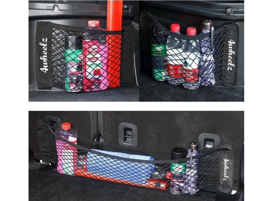 Sada úložných kapes do auta BREMEN - 4 ks