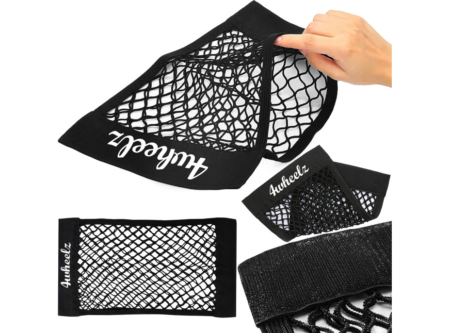 Sada úložných kapes do auta BREMEN - 4 ks