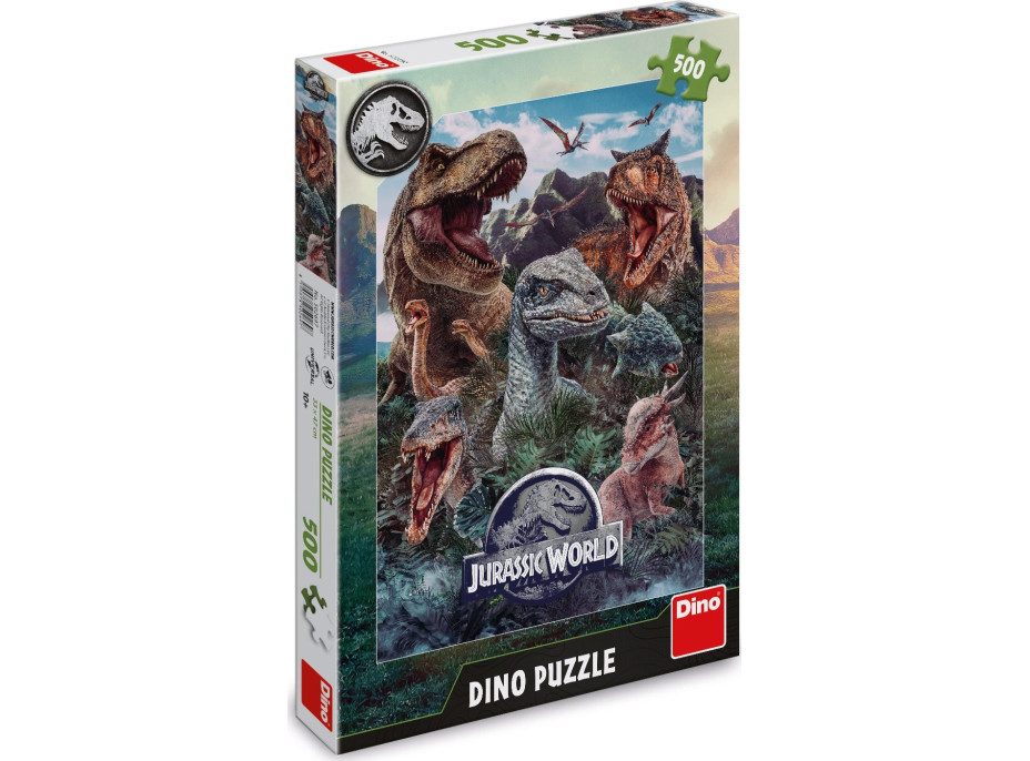 DINO Puzzle Jurský svět 500 dílků