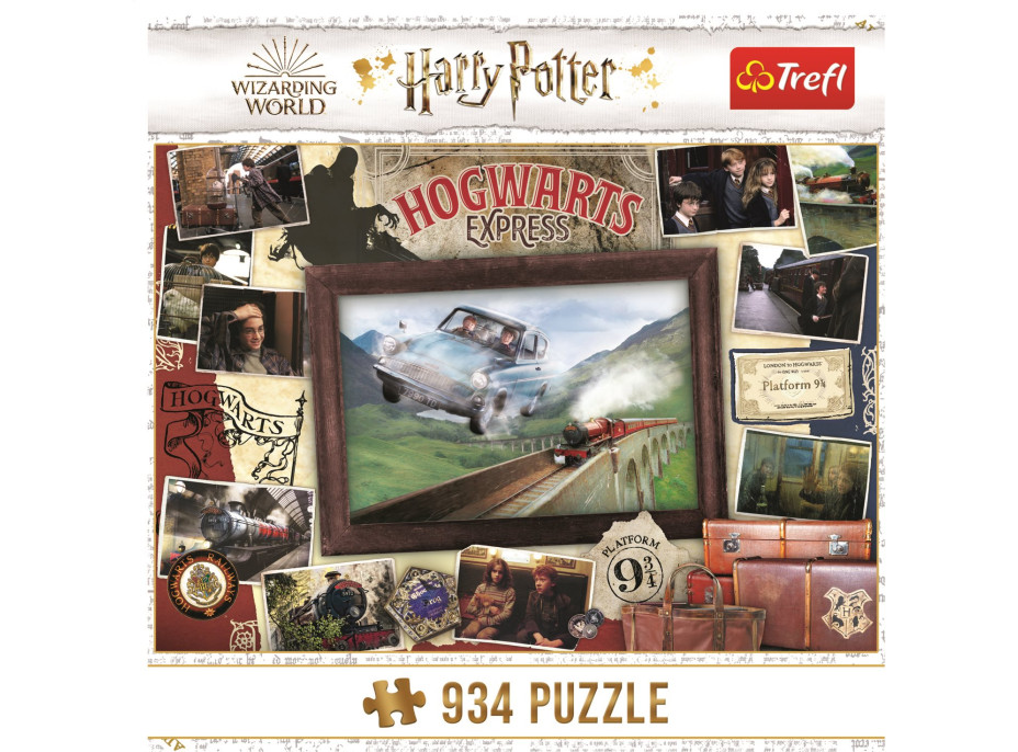 TREFL Puzzle Harry Potter: Bradavický expres 934 dílků