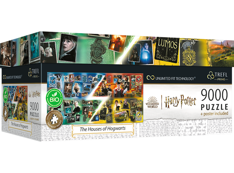 TREFL Puzzle UFT Harry Potter: Bradavické koleje 9000 dílků